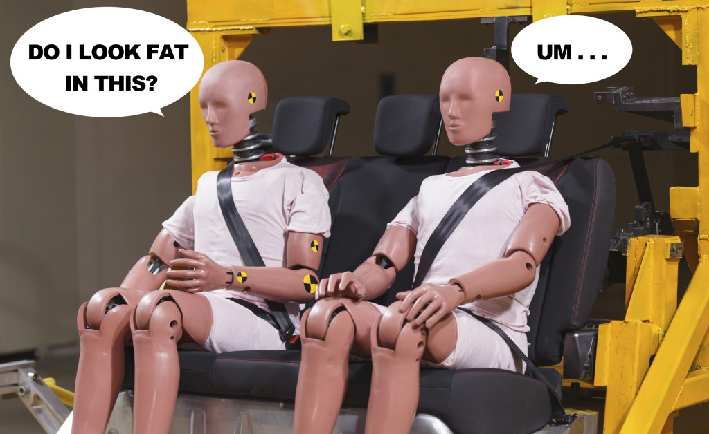 Fat Crash Dummies Are Keeping It Real
